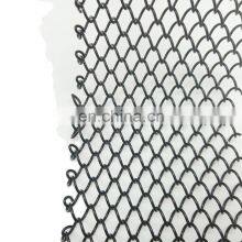 High Quality Aluminum Sequin Mesh Chain Link Curtain Fabric Chainmail Curtain, Metal Mesh Curtain