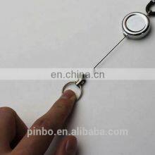 Rigid Metal Badge Reel With Alligator Clip With Carabiner thumbnail-4