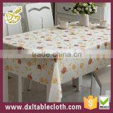 Cheap Disposable Round Tablecloths With Nonwoven Backing for Coffee Table Use Quality Choice