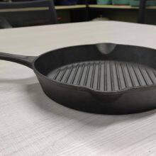 Popular Camp Bbq Grill Pan Cast Iron Non Stick Grill Pan With Long Handle thumbnail-2