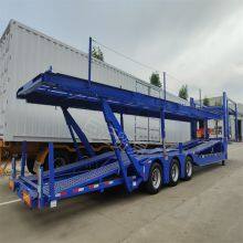 Export Semi-trailer Sedan SUV Transport Semi-trailer Three Axle Multifunctional Semi-trailer thumbnail-2