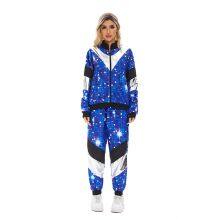 Disco King Costume and Women's 70's Shining Disco Fever Mamma Costume Novelty Clothing for Parties and Festivals thumbnail-1