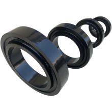 High Quality Industrial Use Return Rubber Disc Idler Roller Rubber Conveyor Roller Ring for Concrete Batching thumbnail-4