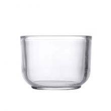 Luxury Stained Glass Candle Holder Wedding Romantic Decoration Clear Glass Jar Eternal Candle