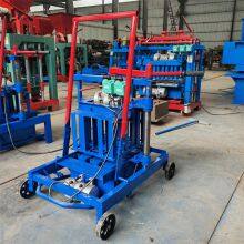 Small Mobile Auto Brick Making Machine Concrete Brick Laying Machine Cement Block Make Machine Brick Moulding Machine thumbnail-5