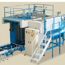 Electric 50Hz 3 Phase Packing Production Line , Bottle Can Depalletizer Machine thumbnail-3