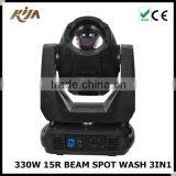 New Arrival 330w 15r Spot Wash Beam 3in1 Moving Head Light Hot Selling thumbnail-3