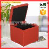 Modern Leather Ottoman Chair thumbnail-6