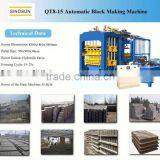 New-type QT8-15 Baking Free Brick Machine