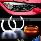 Xenon Headlight Switchback LED Angel Eyes Halo Rings Kit For BMW E90 E92 E93 M3 F30 thumbnail-5