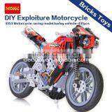Decool 3353 Motorcycle Racing Series 431PCS Model Toy thumbnail-1