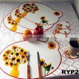 RYP2907 Set of 8pcs Sunflower Placemat thumbnail-1