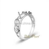 Factory Directly Price 925 Silver Freshwater Pearl Ring Mounting thumbnail-1