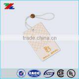 High Quality Paper Hang Tag Luggage Tag/hang Tag/price Tag
