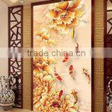 DIY Tempered Living Room Partitions Glass Prefabricated Decorative Sliding Door/Wall Price thumbnail-2