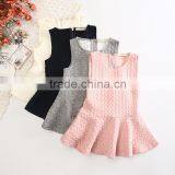 2016 New Arrival Fashion Kids Party Dresses for 2-6T Ruffle Vest Child Dress Wholesale Elegant Spring Girl Dress (ulik-N006) thumbnail-2