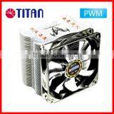 Heat Pipe PWM Controller Intel AMD Motherboard 12cm 12V DC Fin Fan CPU Cooler