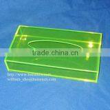 High quality acrylic tissue box cover for hotel