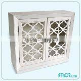 Wholesale enclosed white louver door shoe cabinets