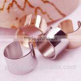 Fashion Width Ring Jewelry Smooth Open Cuff Finger Ring for Women The Master's Sun thumbnail-5