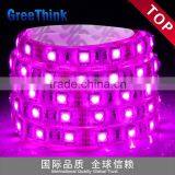 DC12V SMD5050 IP65 Pink Wearable Flexible Led Strips