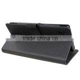 Belt Clip Wallet Flip Folio Leather Purse Case Cover For Sony Xperia Z4 Fancy Case , China Supplier thumbnail-3
