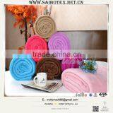 customized design softextile coral fleece blanket