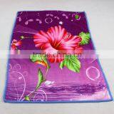 40x60cm 60g Microfiber Custom Tea Towel Printing With Fruit and Flower thumbnail-5