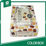 WHITE CARDBOARD COLOR CANDY BOX thumbnail-2