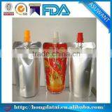 HOT!! Stand up Plastic Spout Pouch for Children Juice Packaging/foil Stand up Pout for Fuirt