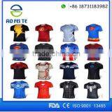 Avengers United States Captain Super Hero Clothing Apparel Men's Running Tights Slim 3D Printing T Shirt thumbnail-6