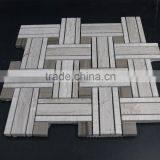Marble Floor Tile White Flower Marble Mosaic thumbnail-1