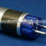 Audiocrast Rhodium Plated Graphite Fibre Schuko Power Plug (Male Plug)