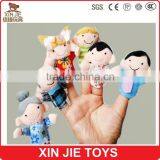 Cute Bunny Hand Puppet Plush Toy Factory Custom Farm Animal Hand Puppet Cheap Hand Puppet for Kids thumbnail-5