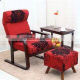 Foldable Fabric Comfortable Deck Chair Y327 thumbnail-1