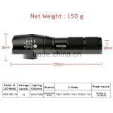 XML T6 Water Resistant Camping Torch Adjustable Focus Zoom Tactical Flashlight thumbnail-3