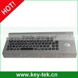 USB IP65 movable coal mine military desktop keyboard stand for Air Force