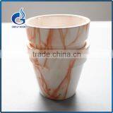 New Imitated Stone Style Finsh Flower Pot With Flamble Glazed Ceramic thumbnail-2