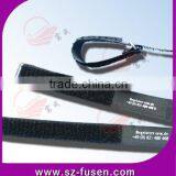 Magic Tape Cable Tie With Black Plastic Buckle