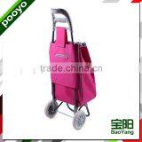 Pooyo A2D Colorful Folding Shopping Cart With 2 Wheel thumbnail-3