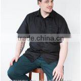 Men's Plus Size XXXL Etc Classical Casual Business Cotton Short Sleeve Shirt thumbnail-1