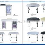 SPA NAIL MANICURE TABLE MARBLE TOP / WORKSTATION BEAUTY SALON EQUIPMENT thumbnail-5