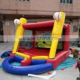 2016 hot funny inflatable floating ball race game