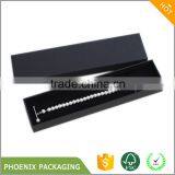 Fancy Black Kraft Paper Box Jewelry Necklace Ring Bracelet Gift Box Packaging thumbnail-3