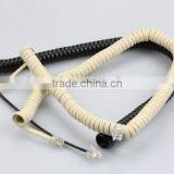 6P2C Round Telephone Extension Cable With ROHS REACH PVC thumbnail-1