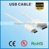 High Quality 10cm 5m USB Cable 2.0/3.0/3.1 Type A to Type C thumbnail-2