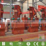 CE And ISO Appored Rubber Belt Sand Blasting Machine /Peening Equipment