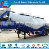 Bulk Cement Semi-trailer Truck Bulk Powder Tanker Trailer Powder Material Transport Trailer Cement Discharging Semi-trailer thumbnail-4