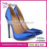 2015 New Brand Women Sexy Snake Grain Design Wedding Party Evening Shoes Ladies Pointed Toe High Heels Dress Shoes thumbnail-2