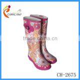 2014 New Style Girl Gumboots Printed